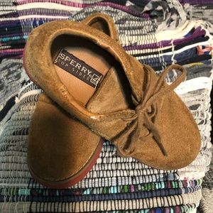 Sperry Tevin Boys Oxford Suede Shoes